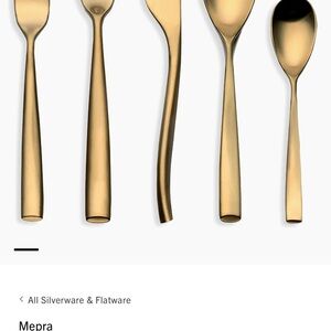 Mepra Rosa gold not gold  Flatware Set 1 missing spoon